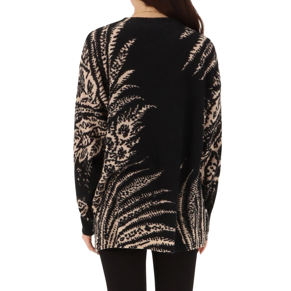 Etro Black Wool Sweatshirt