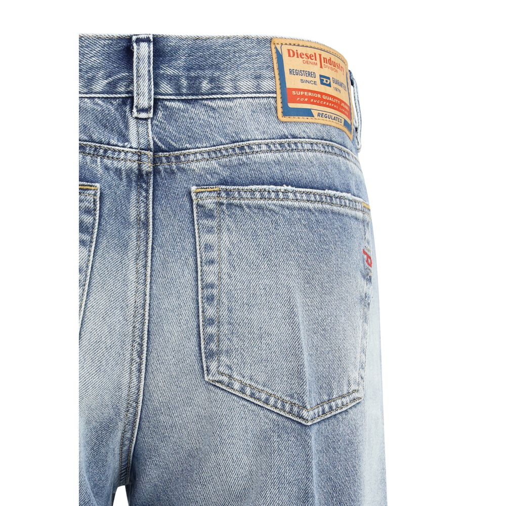 Jean bootcut en coton bleu Diesel
