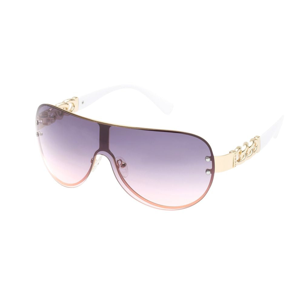 Lunettes de soleil Guess en métal doré