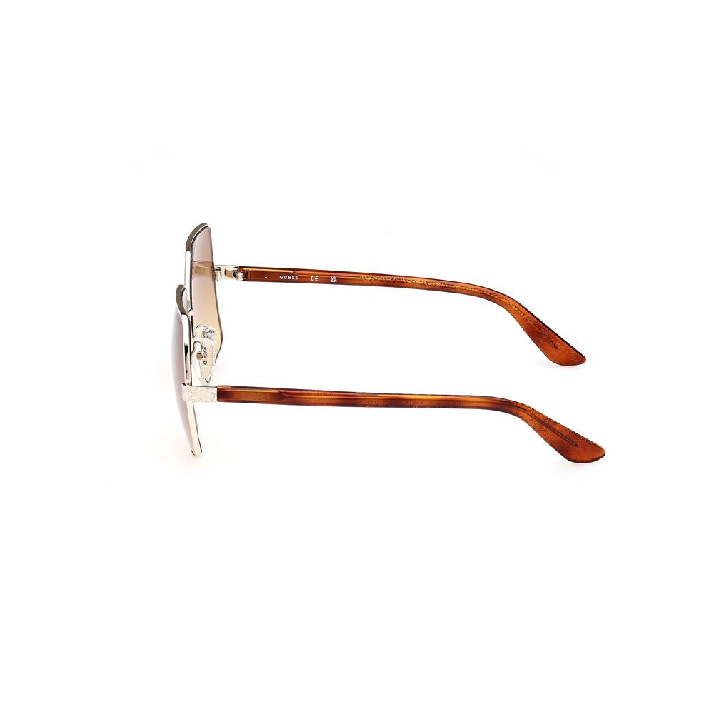 Lunettes de soleil Guess en métal doré