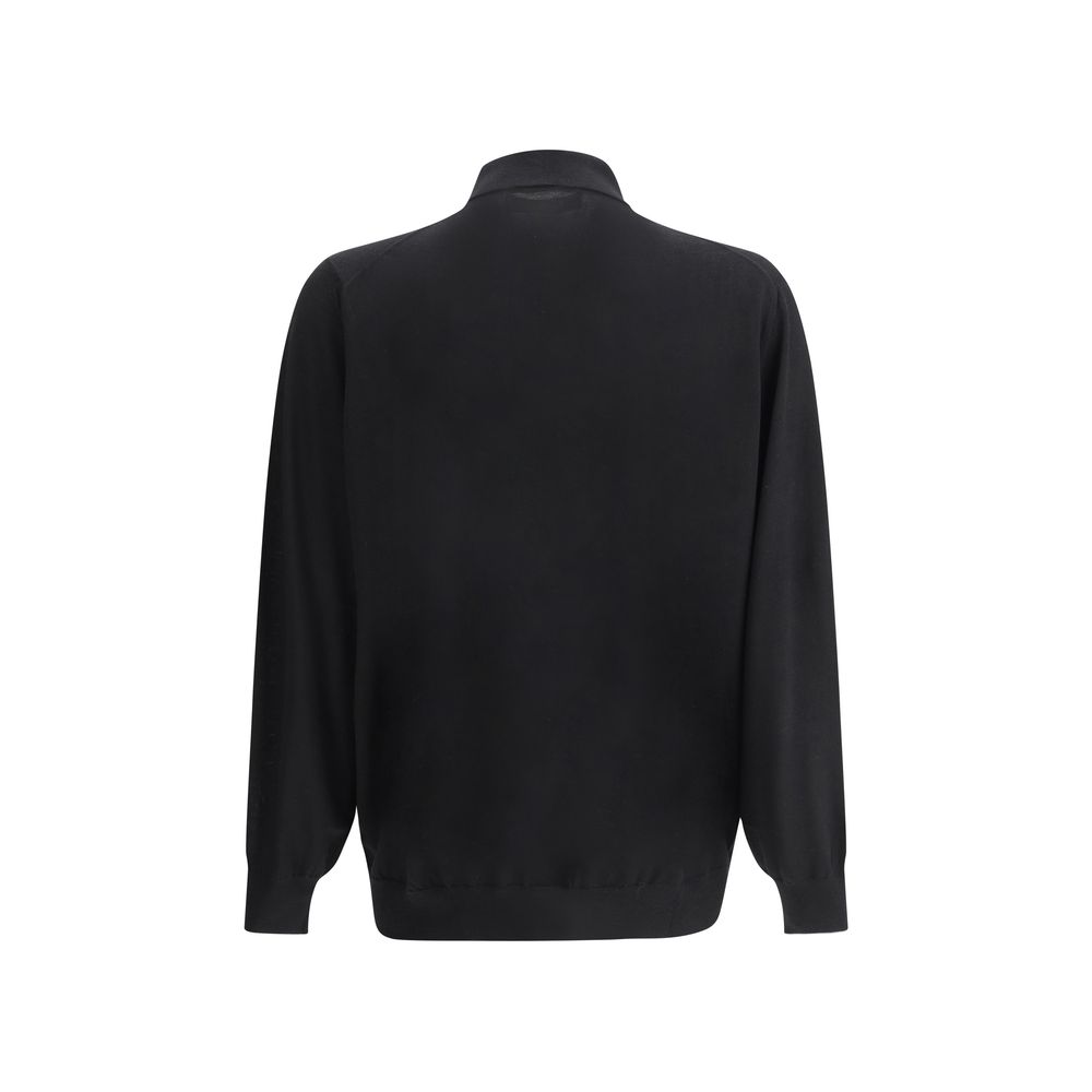 Chemise habillée Brunello Cucinelli en cachemire noir