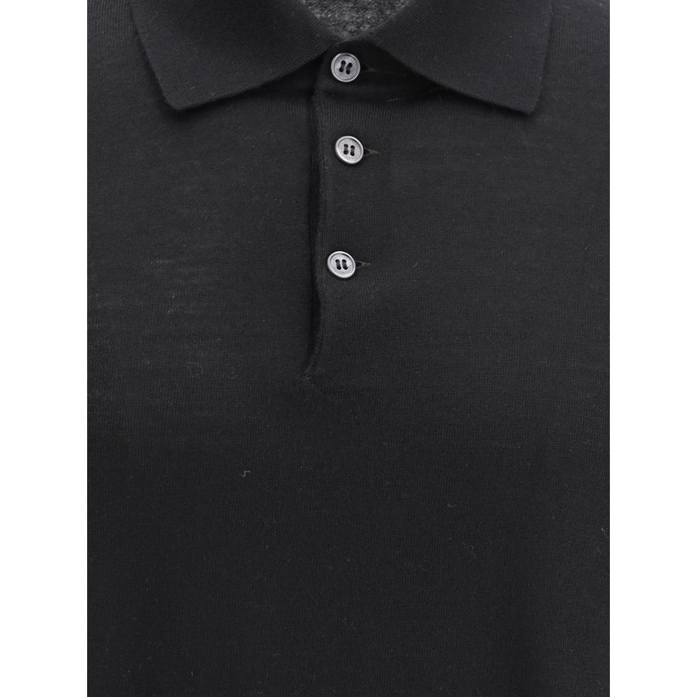 Chemise habillée Brunello Cucinelli en cachemire noir