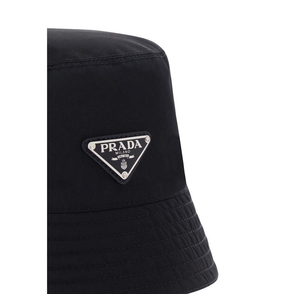 Chapeau Bob Prada en Polyamide Noir