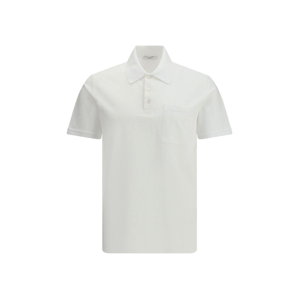 Polo Givenchy en coton blanc