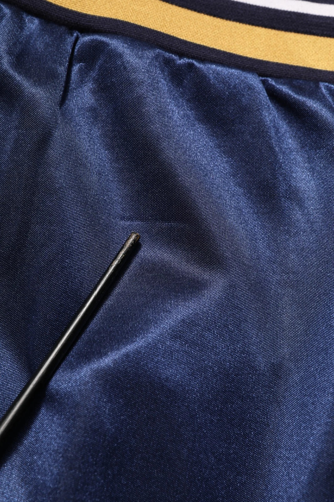Pantalon de jogging taille mi-haute en nylon bleu Dolce & Gabbana