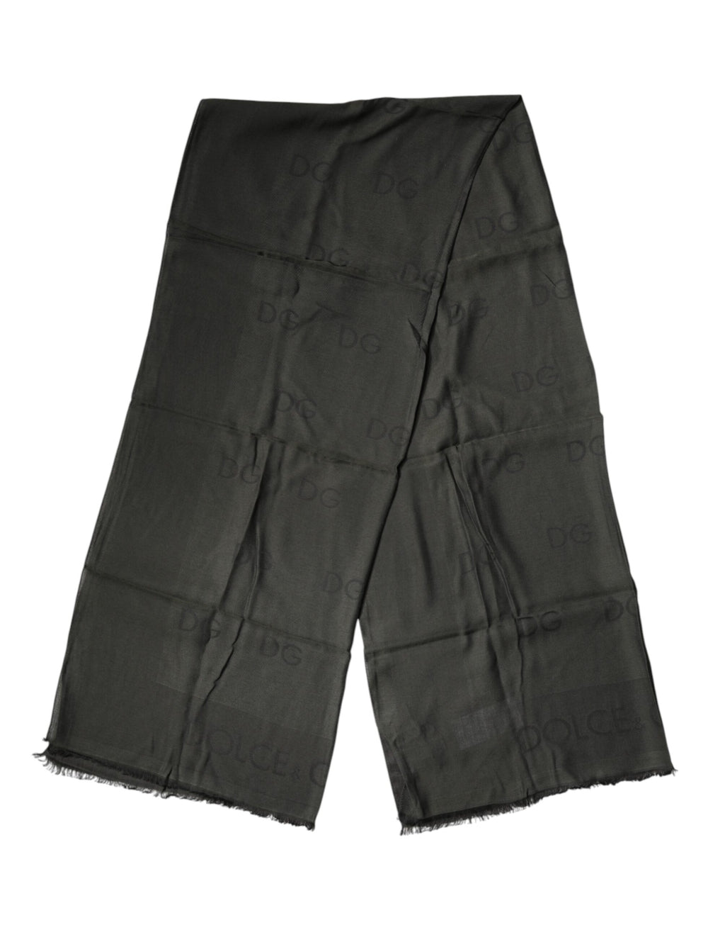 Écharpe Tour de Cou Homme Dolce & Gabbana en Modal Noir