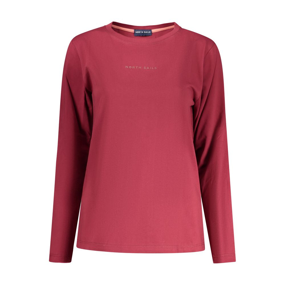 T-shirt en coton Rosso pour femme North Sails