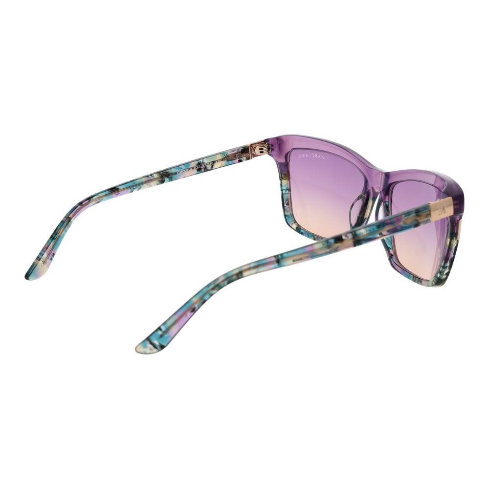 Lunettes de soleil Marciano by Guess en acétate violet