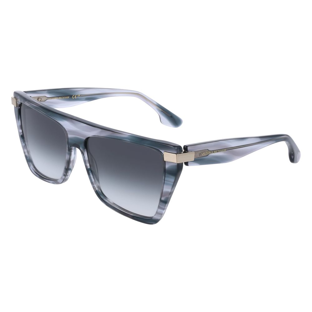 Lunettes de soleil en acétate gris Victoria Beckham