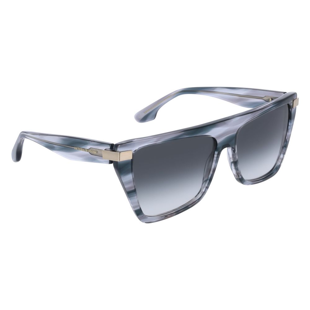 Lunettes de soleil en acétate gris Victoria Beckham
