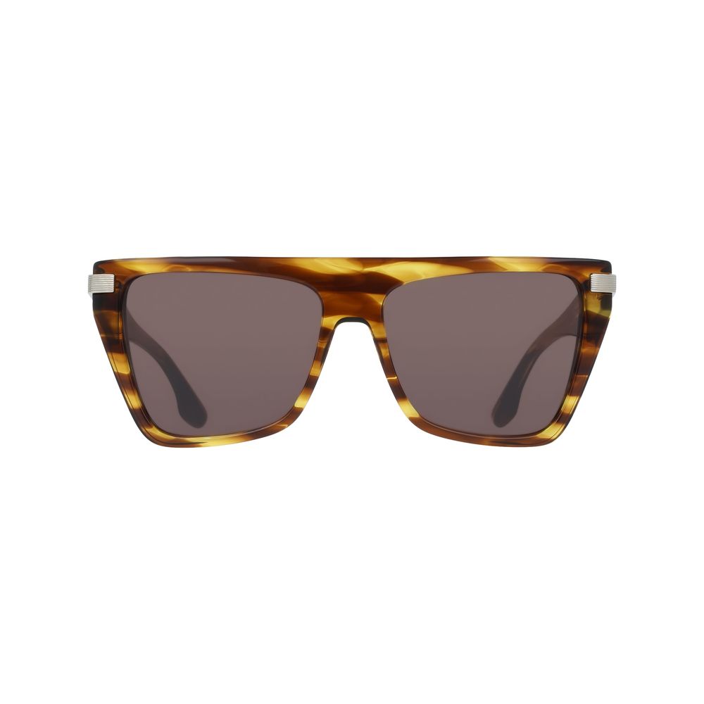 Lunettes de soleil Victoria Beckham en acétate marron