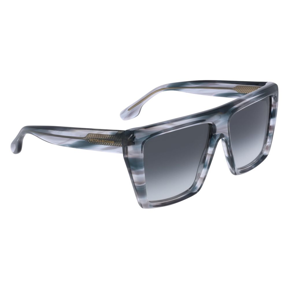 Lunettes de soleil en acétate gris Victoria Beckham