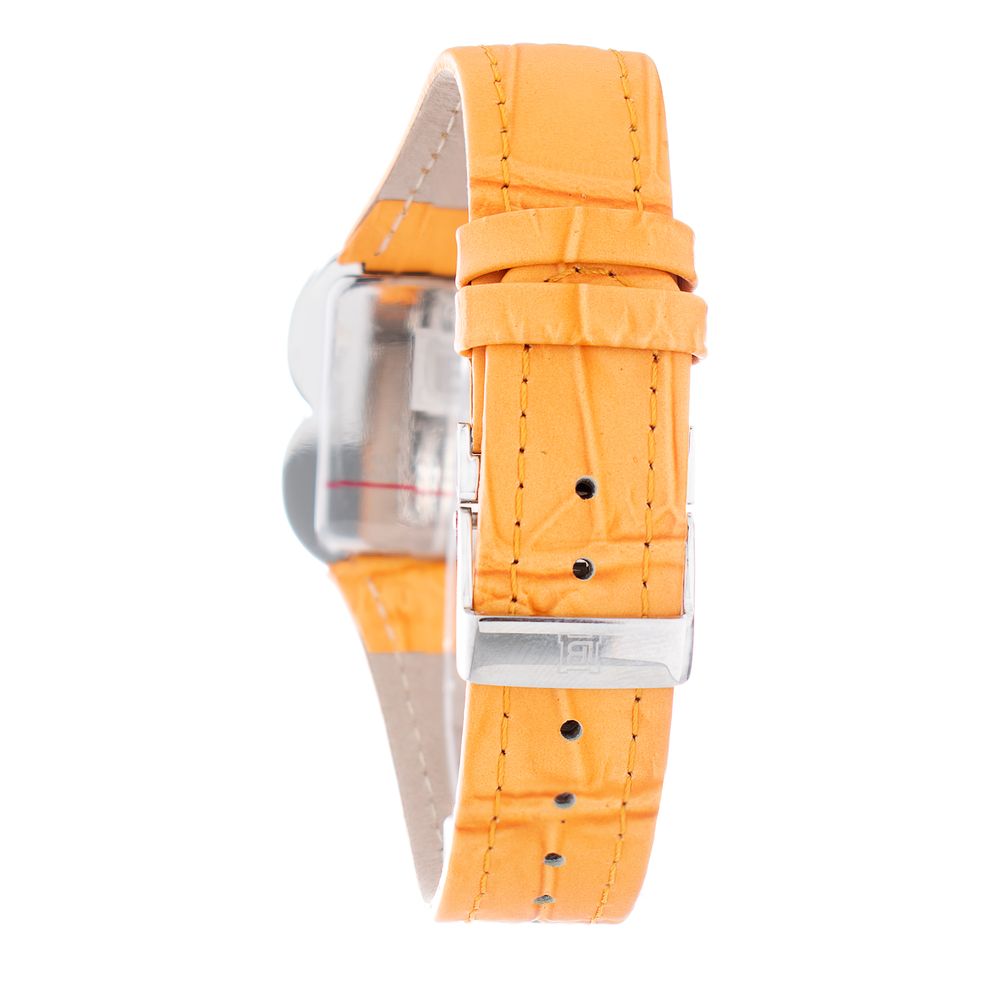 Montre Laura Biagiotti en cuir orange
