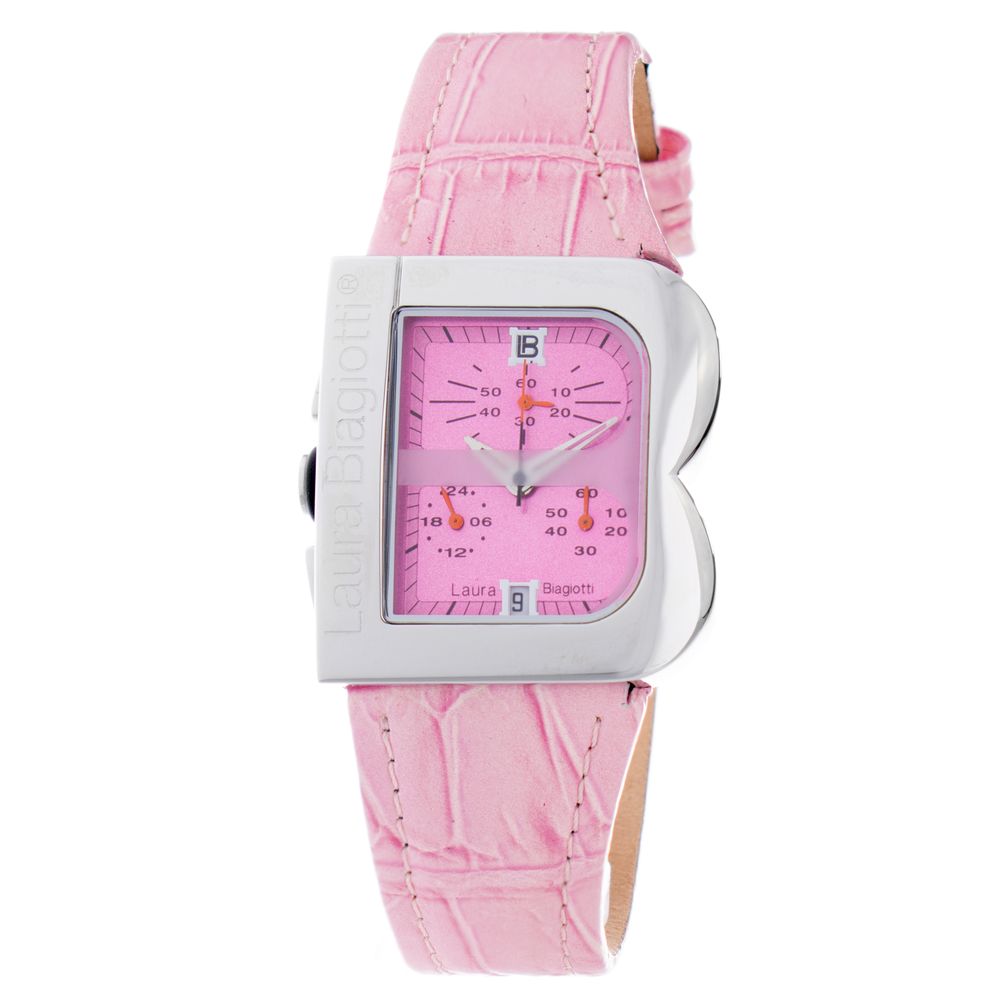 Montre Laura Biagiotti en cuir multicolore