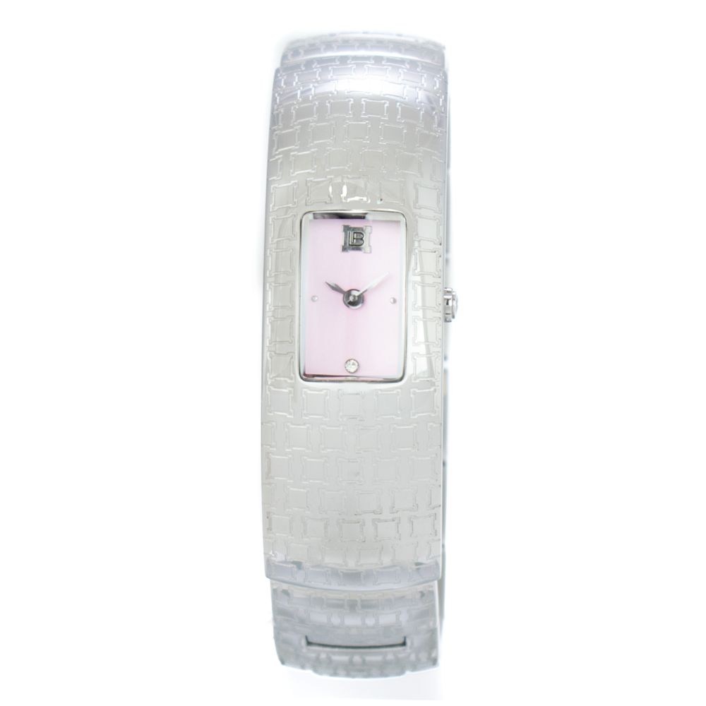 Montre Laura Biagiotti en acier inoxydable argenté avec bracelet