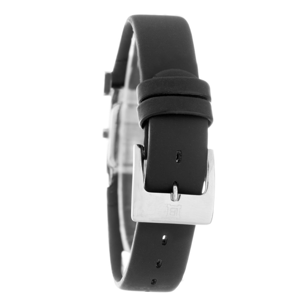 Montre Laura Biagiotti avec bracelet en caoutchouc noir