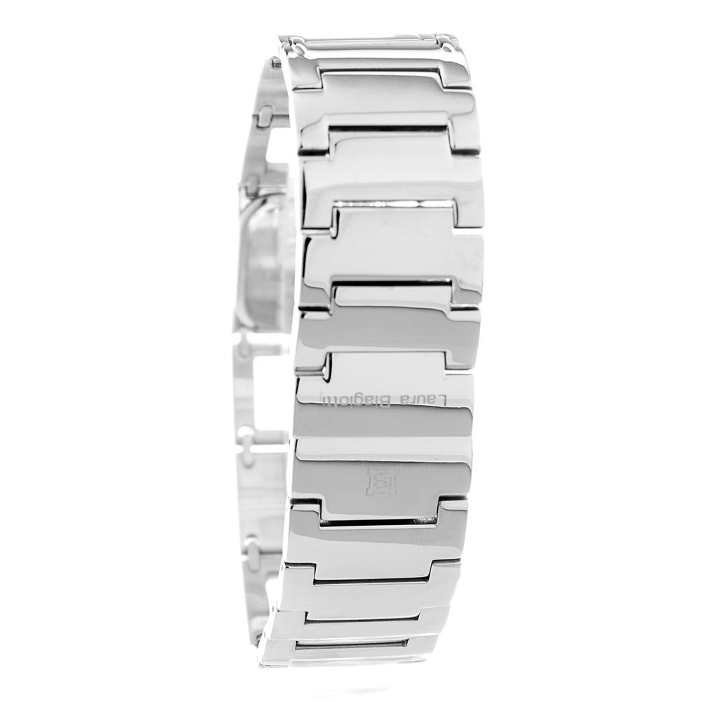 Montre-bracelet Laura Biagiotti en acier inoxydable argenté