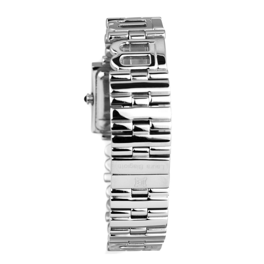 Montre Laura Biagiotti en acier inoxydable argenté avec bracelet