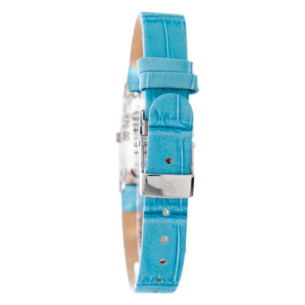 Montre Laura Biagiotti en cuir bleu
