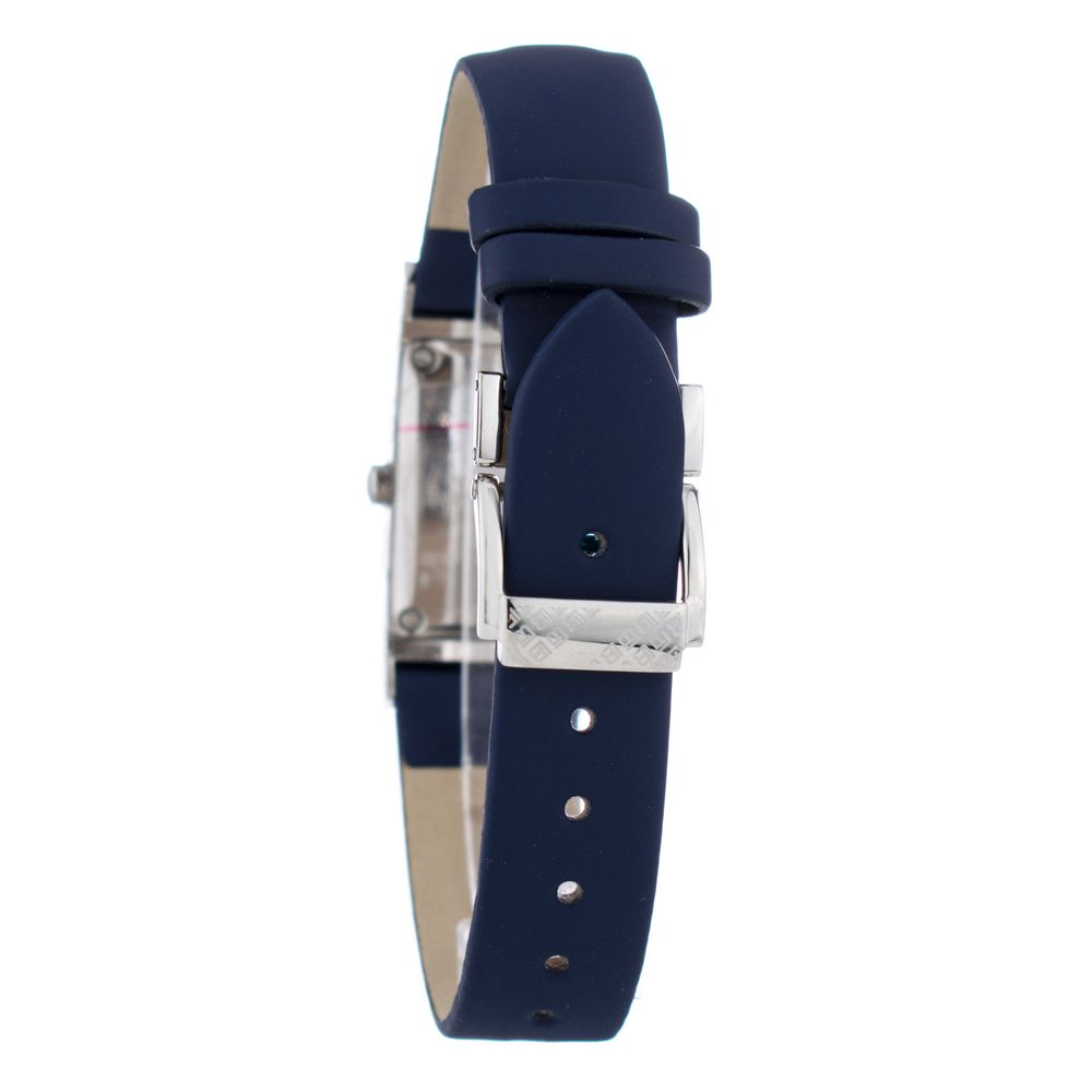 Montre Laura Biagiotti en cuir bleu