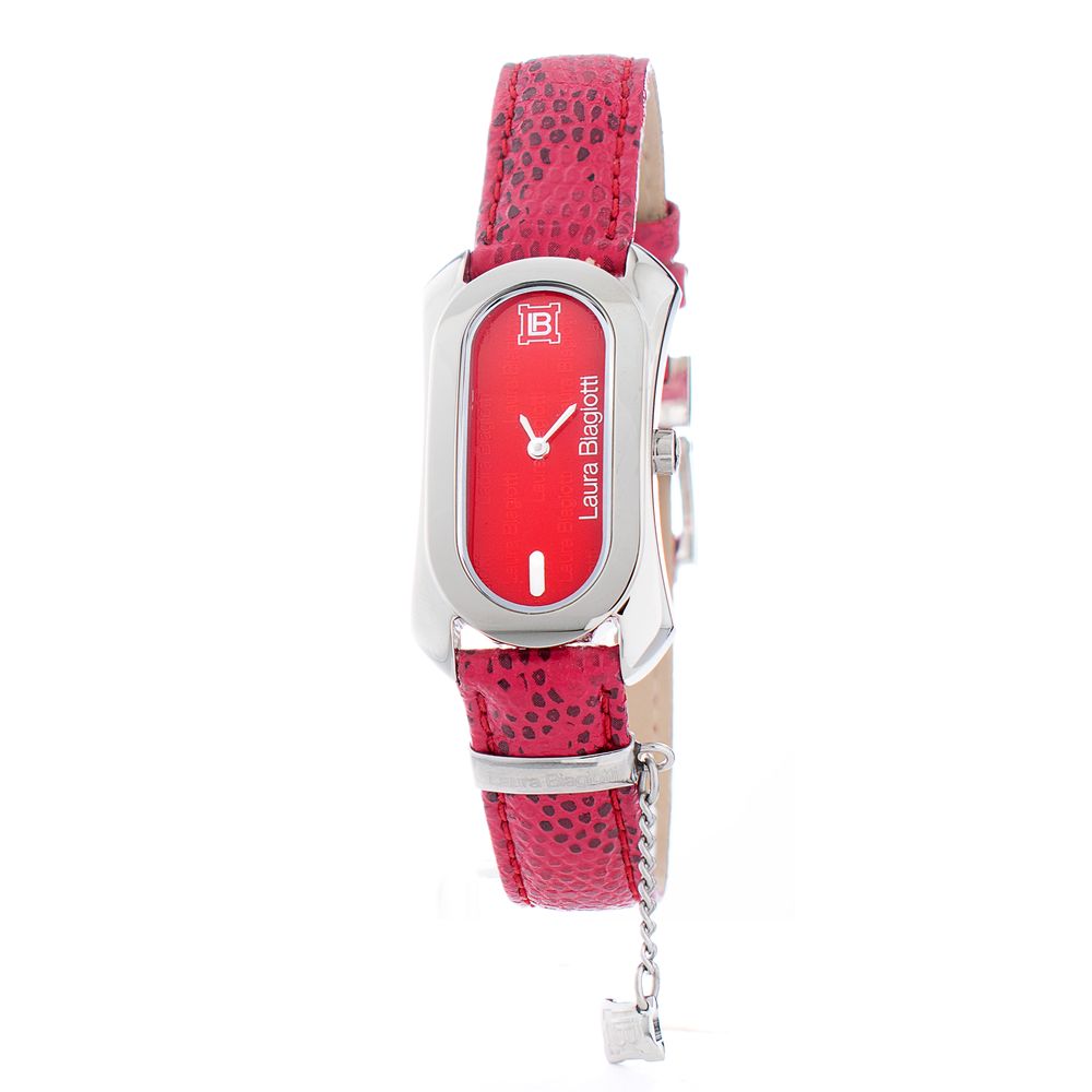 Montre Laura Biagiotti en cuir multicolore
