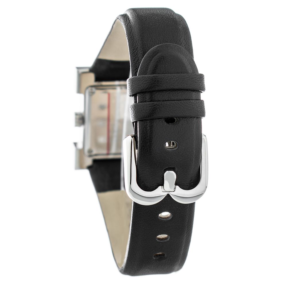 Montre Robe en Cuir Noir Laura Biagiotti