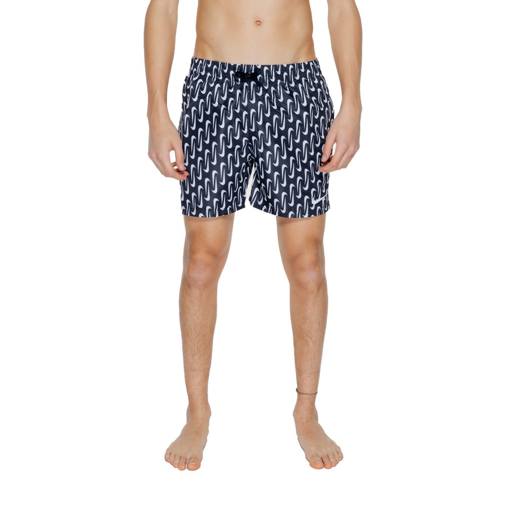 Short de bain Nike noir en polyester