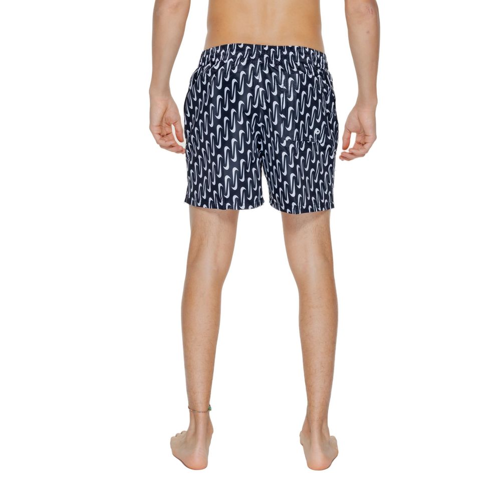 Short de bain Nike noir en polyester