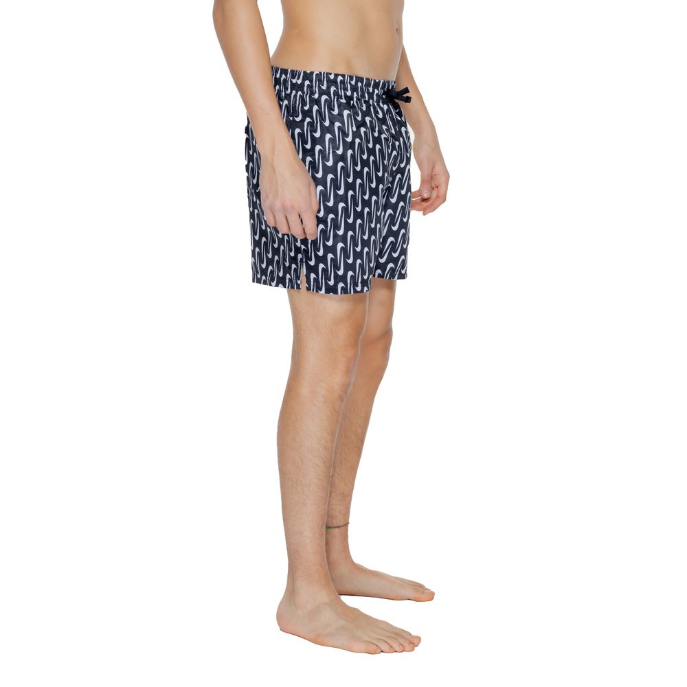 Short de bain Nike noir en polyester