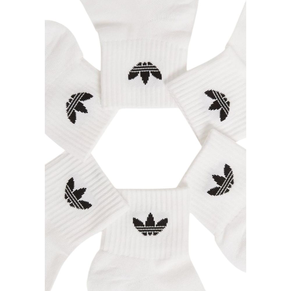 Chaussettes en coton blanches Adidas Originals