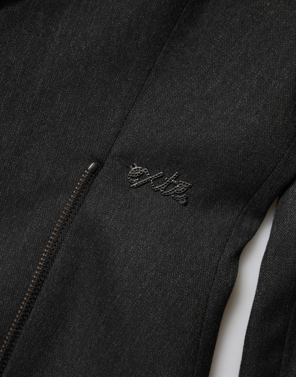 Exte Black Double Breasted Pants Blazer Jacket 2 Piece Suit