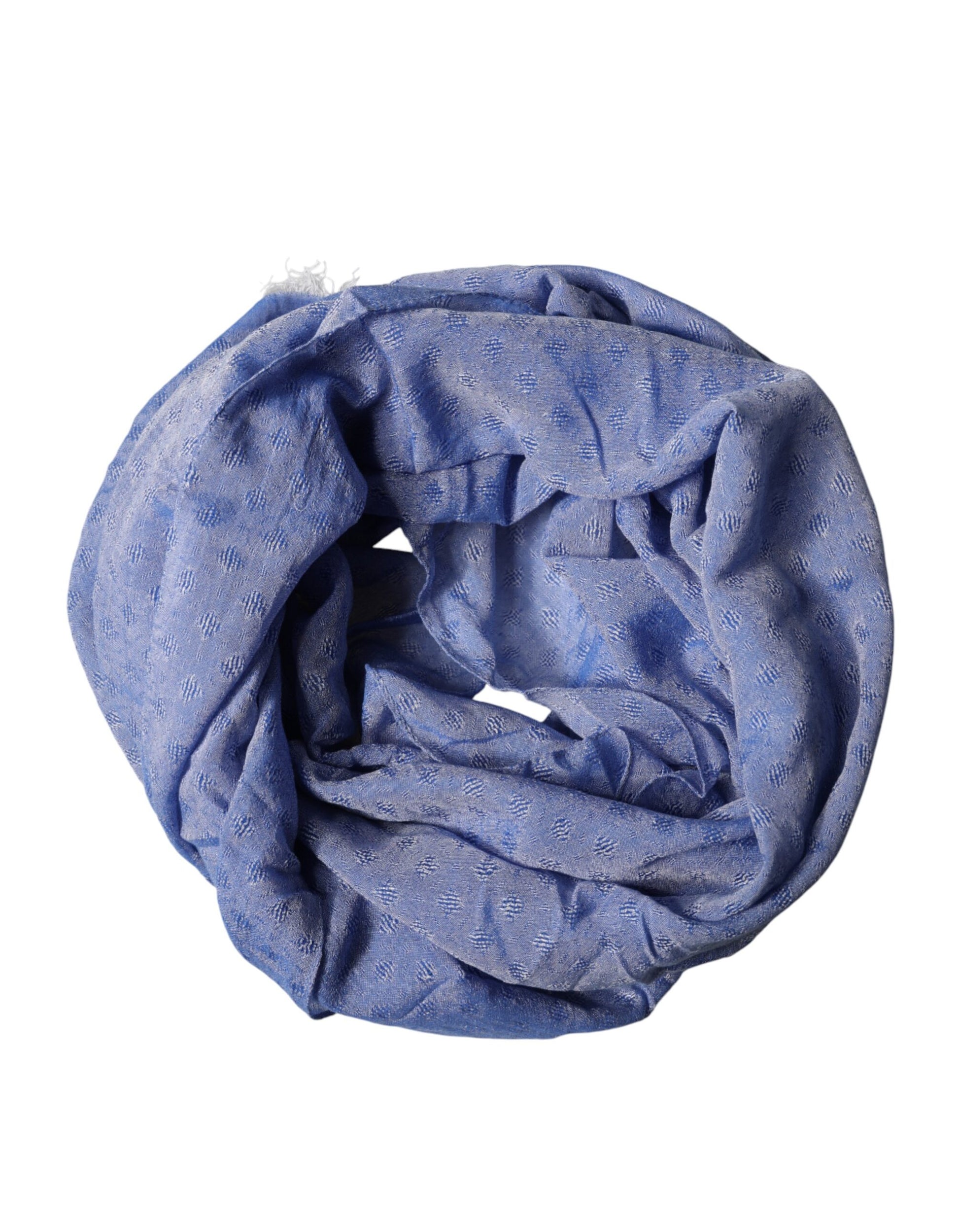 Étole en dentelle bleue Dolce & Gabbana, écharpe, châle en coton