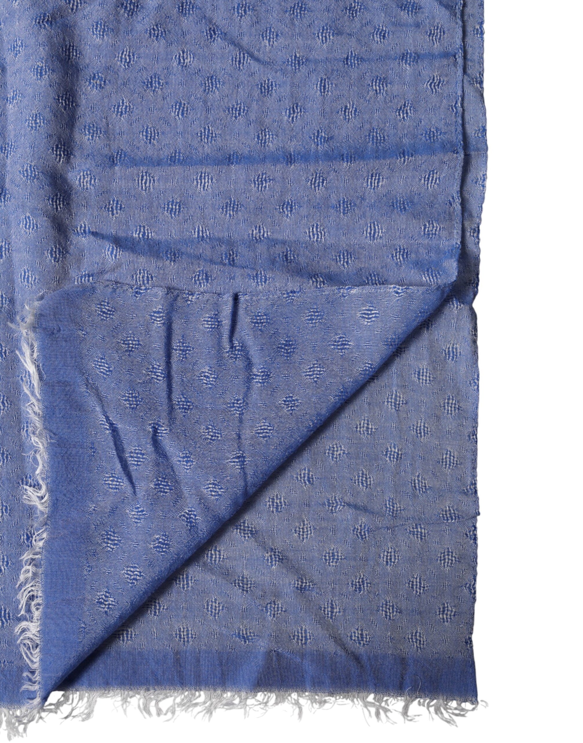 Étole en dentelle bleue Dolce & Gabbana, écharpe, châle en coton