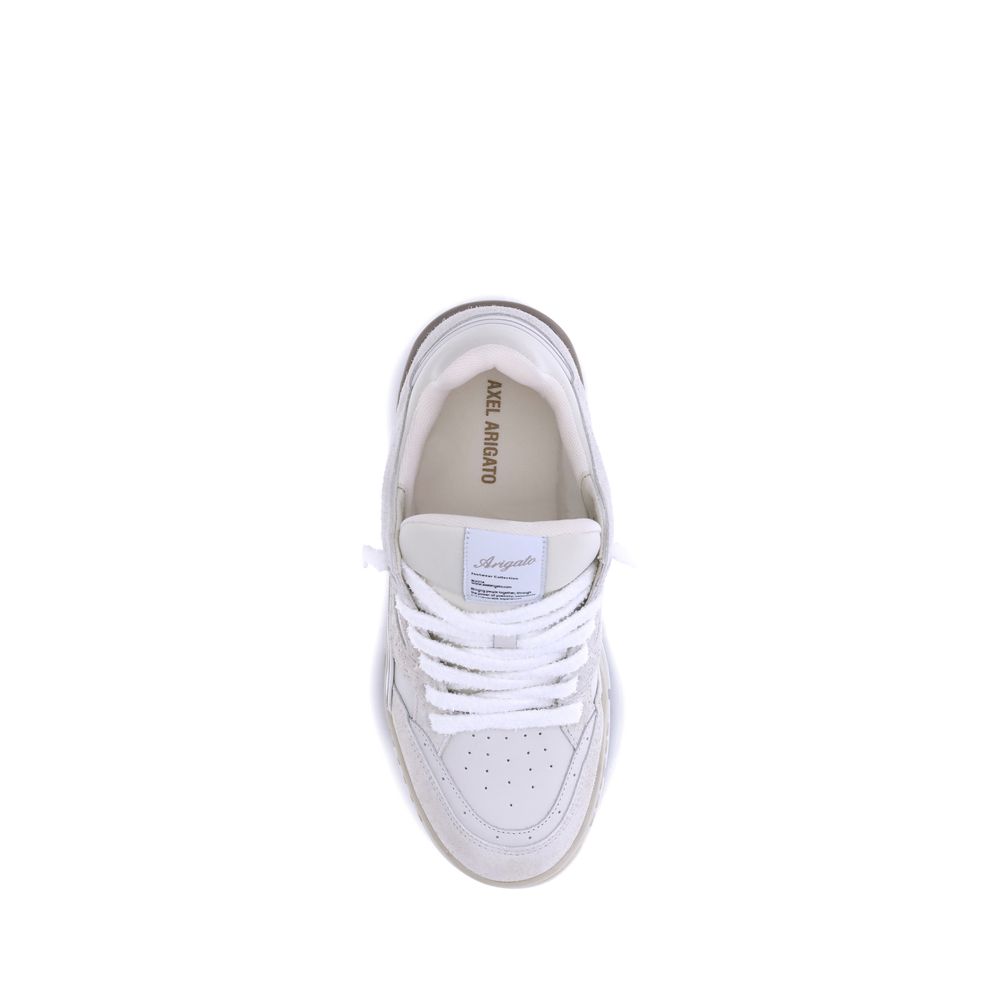 Baskets Axel Arigato en cuir de veau beige Bos Taurus