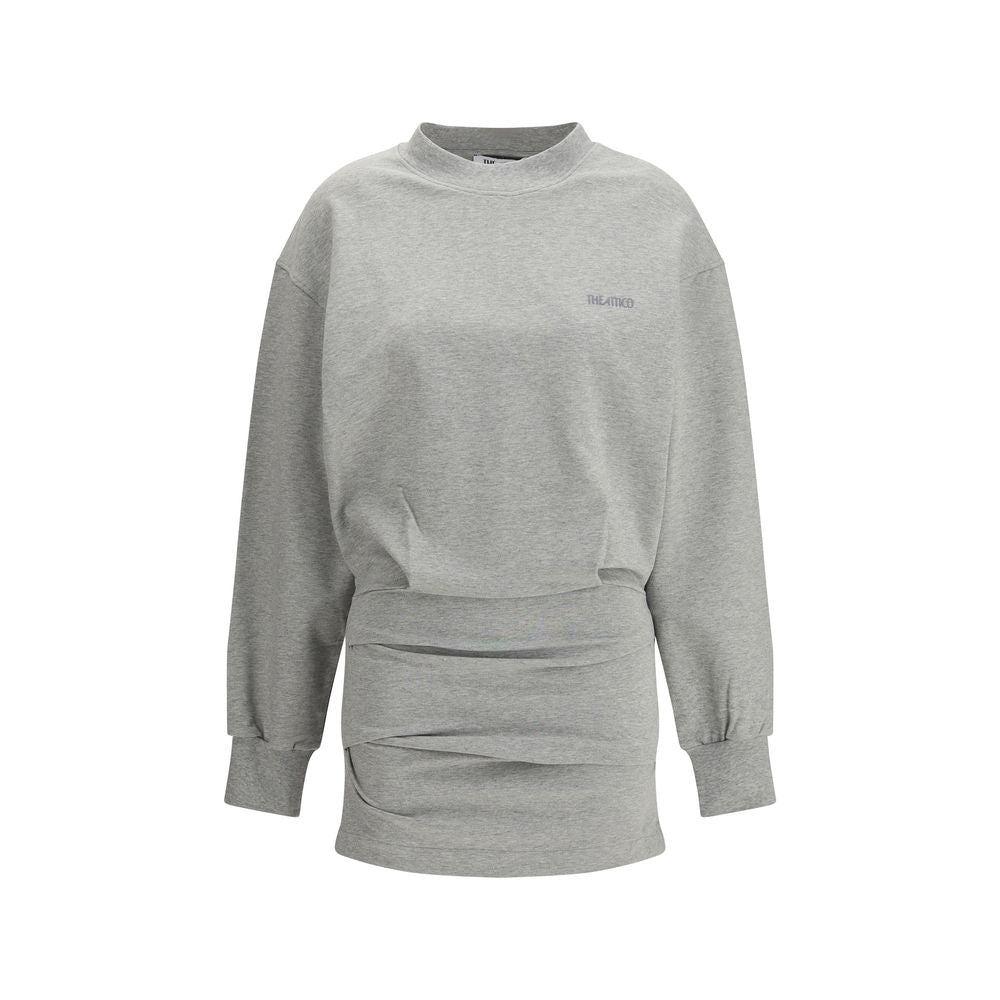 La robe décontractée The Attico en coton gris