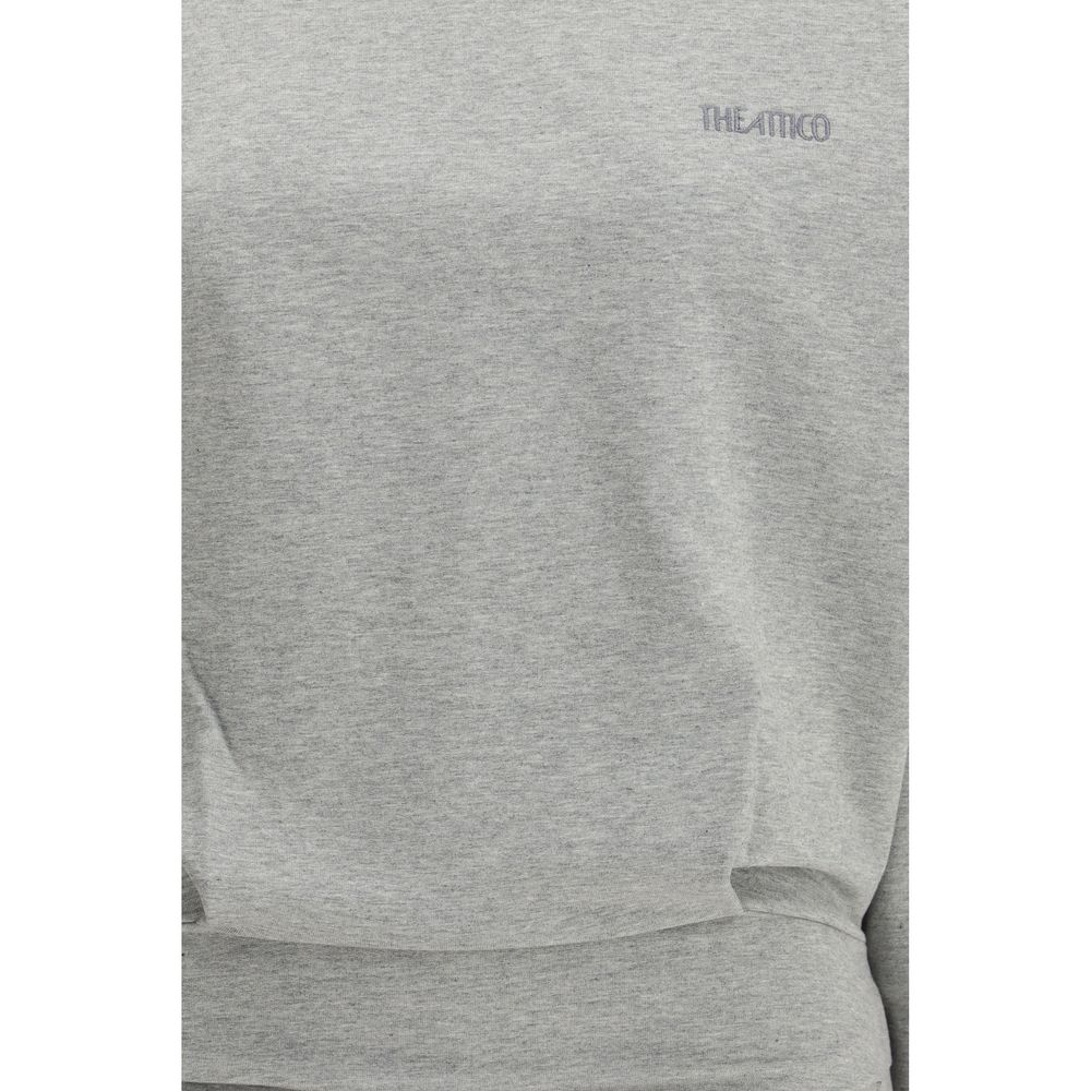 La robe décontractée The Attico en coton gris