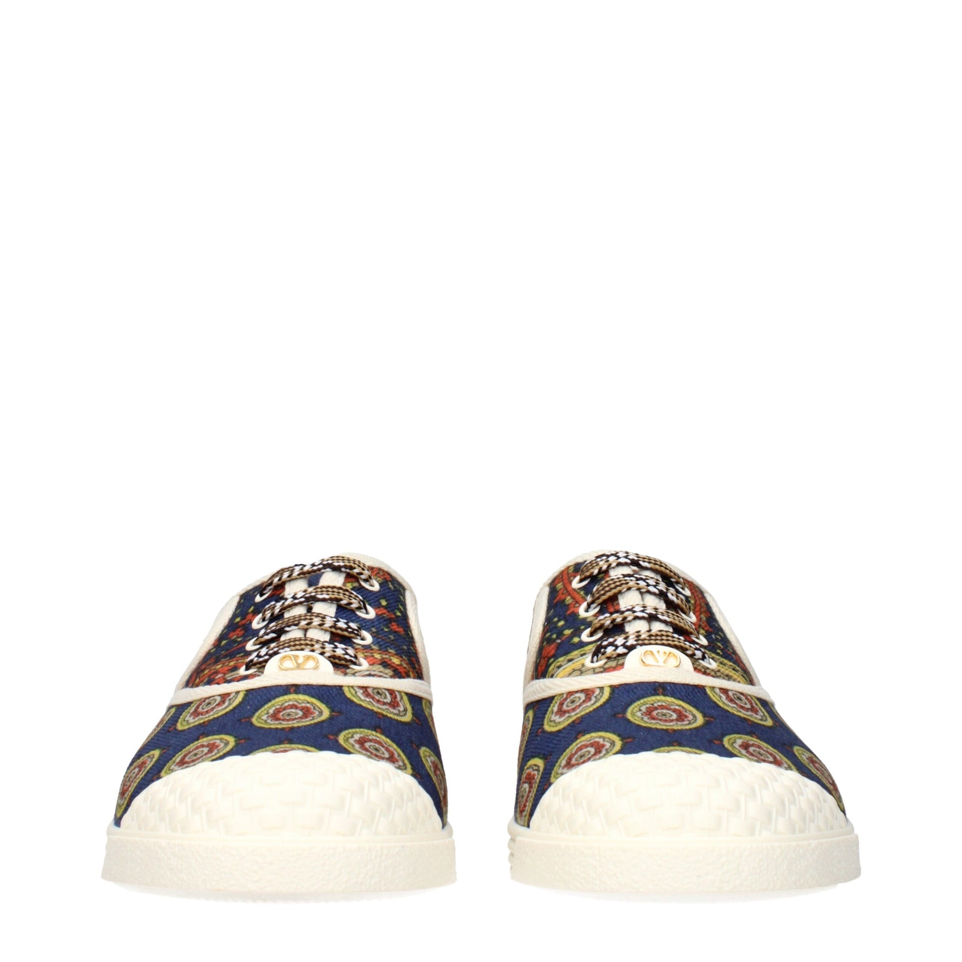 Baskets basses Valentino Garavani en tissu multicolore
