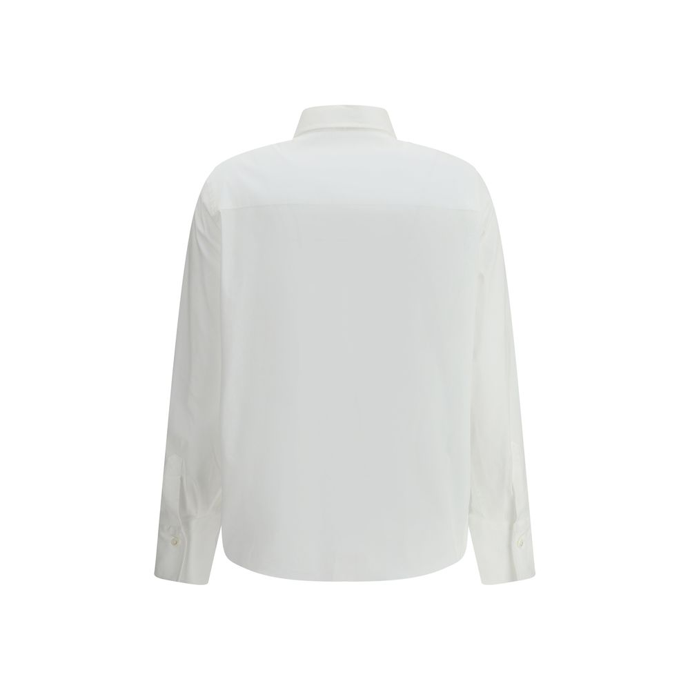 Chemise habillée en coton blanc Brunello Cucinelli