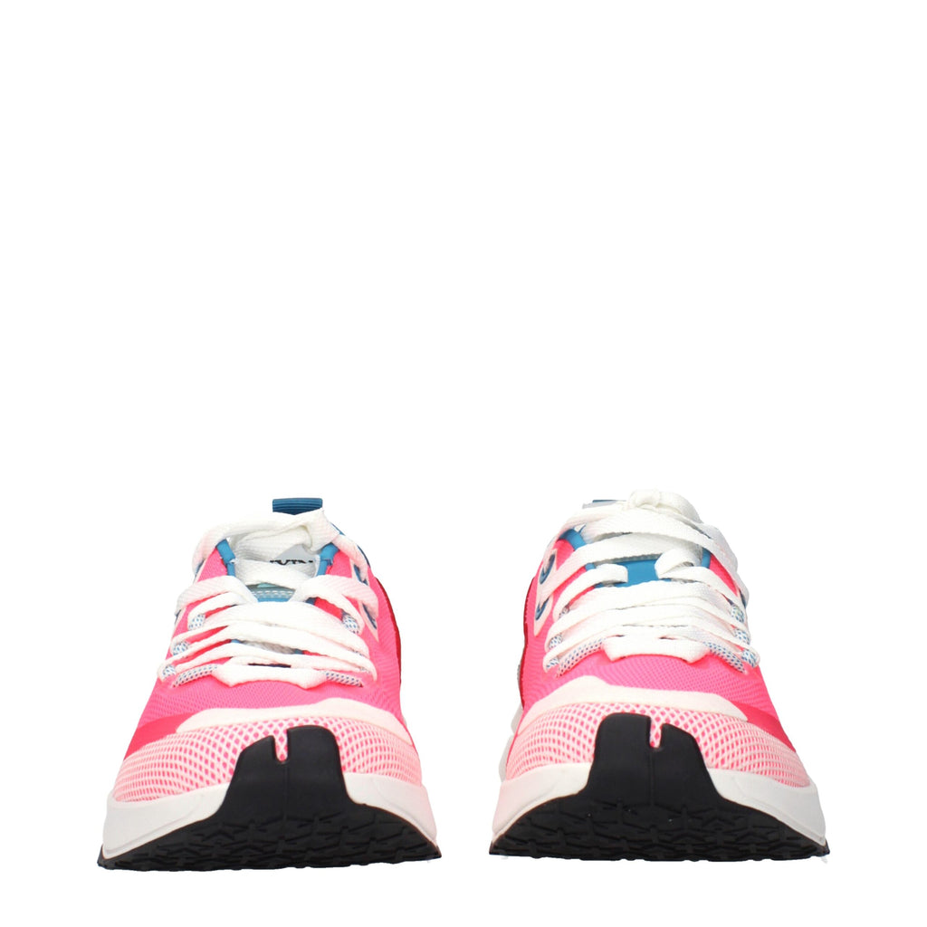 Baskets athlétiques Lanvin en tissu rose