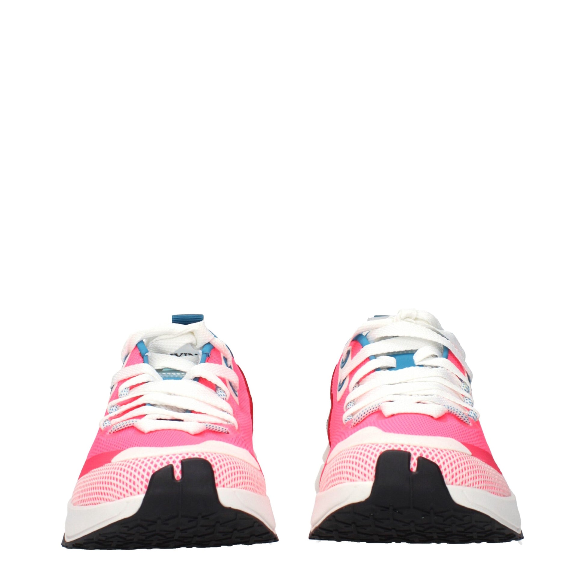 Baskets athlétiques Lanvin en tissu rose