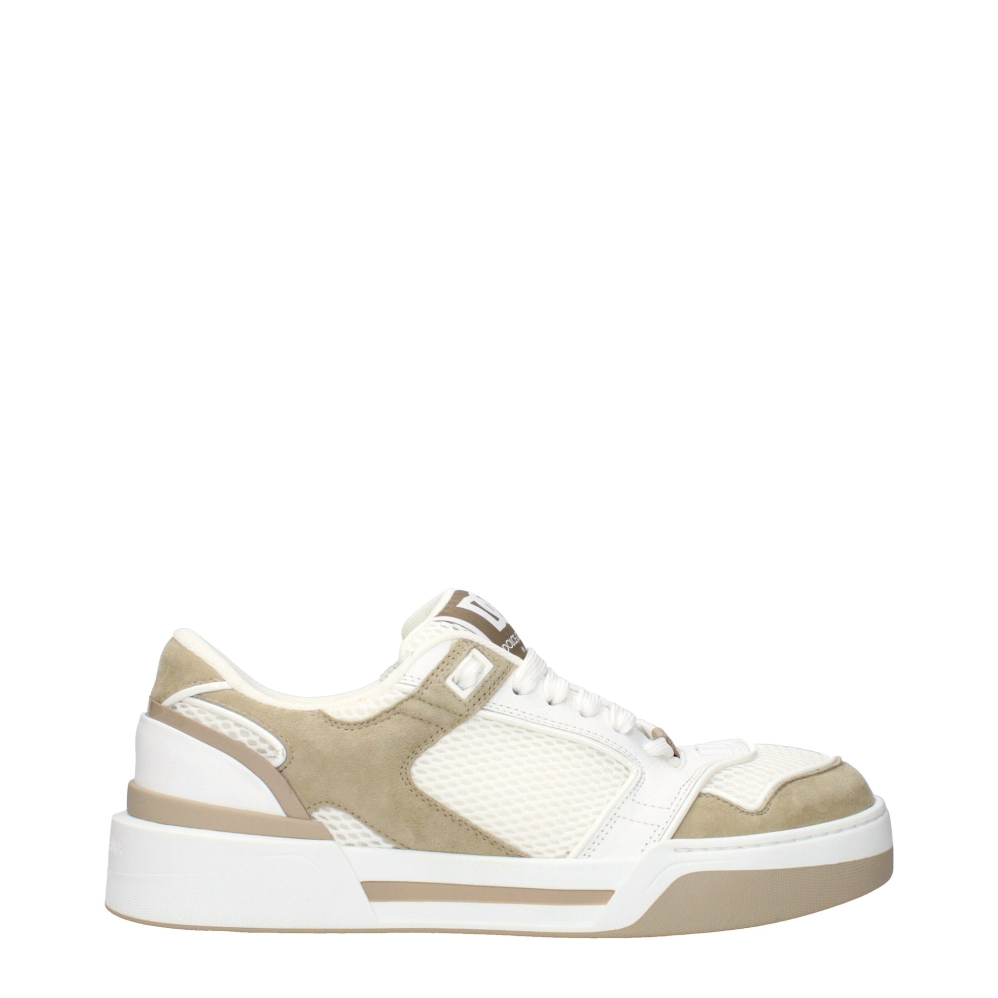 Baskets basses Dolce & Gabbana en tissu blanc