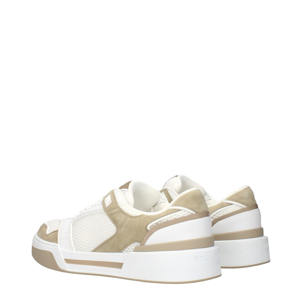 Baskets basses Dolce & Gabbana en tissu blanc