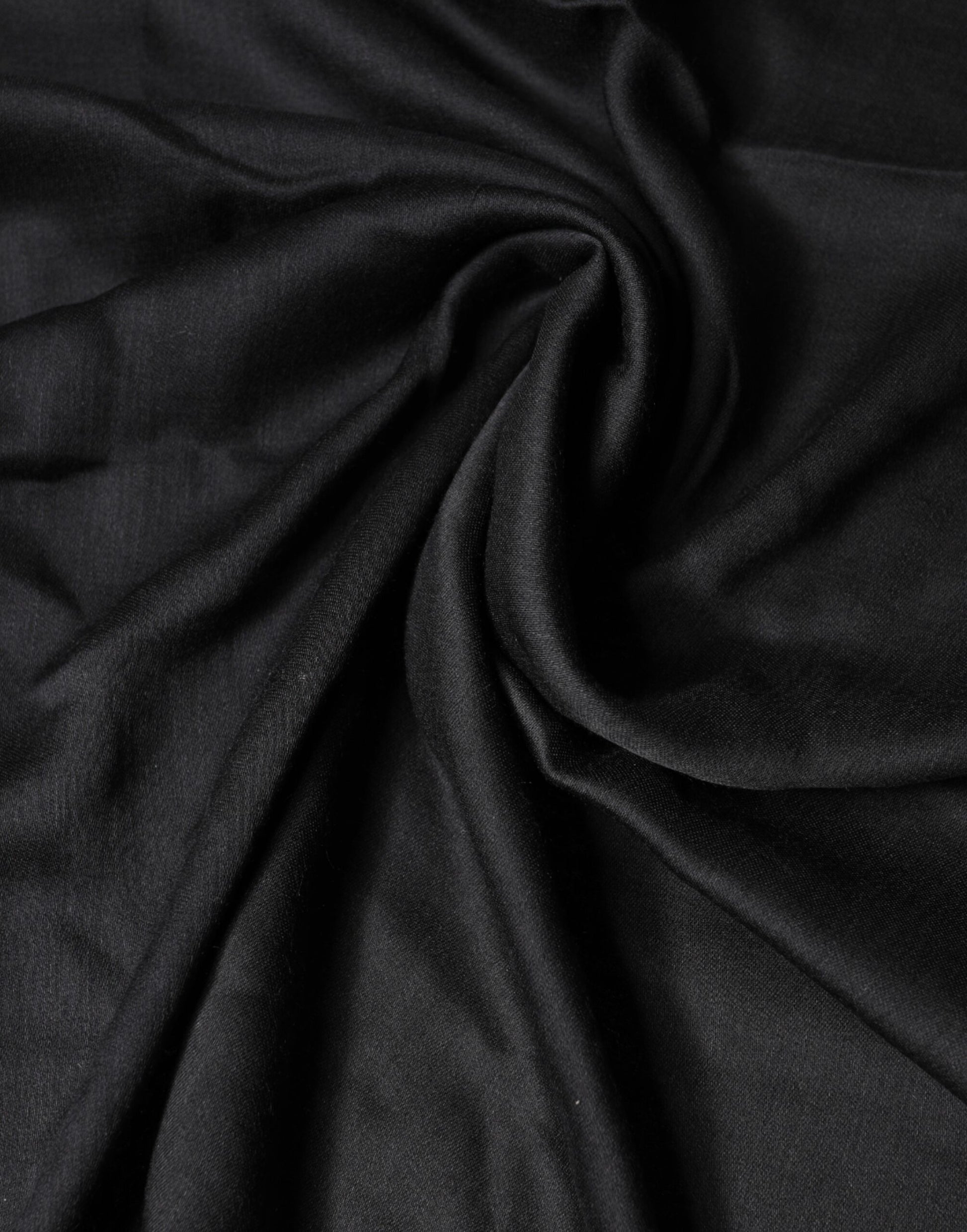 Dolce & Gabbana Black Lace Stole Neck Wrap Shawl Scarf