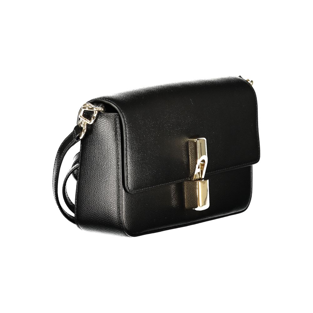 Sac à main en cuir noir Furla pour femme