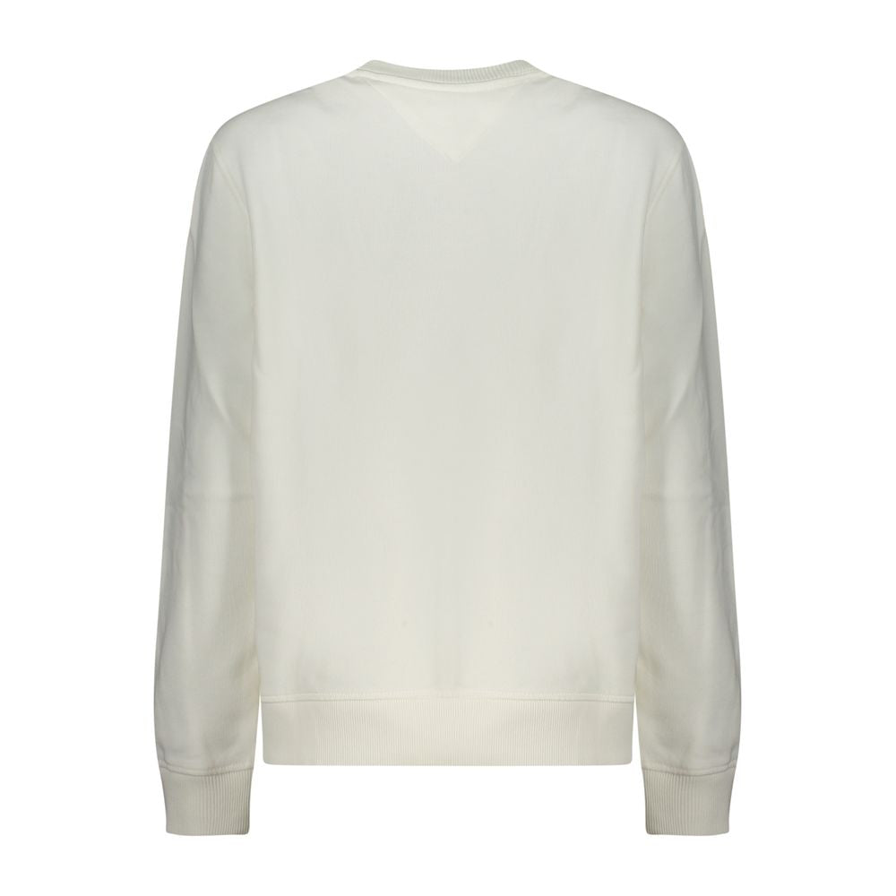 Sweat-shirt en coton blanc Tommy Hilfiger pour femme