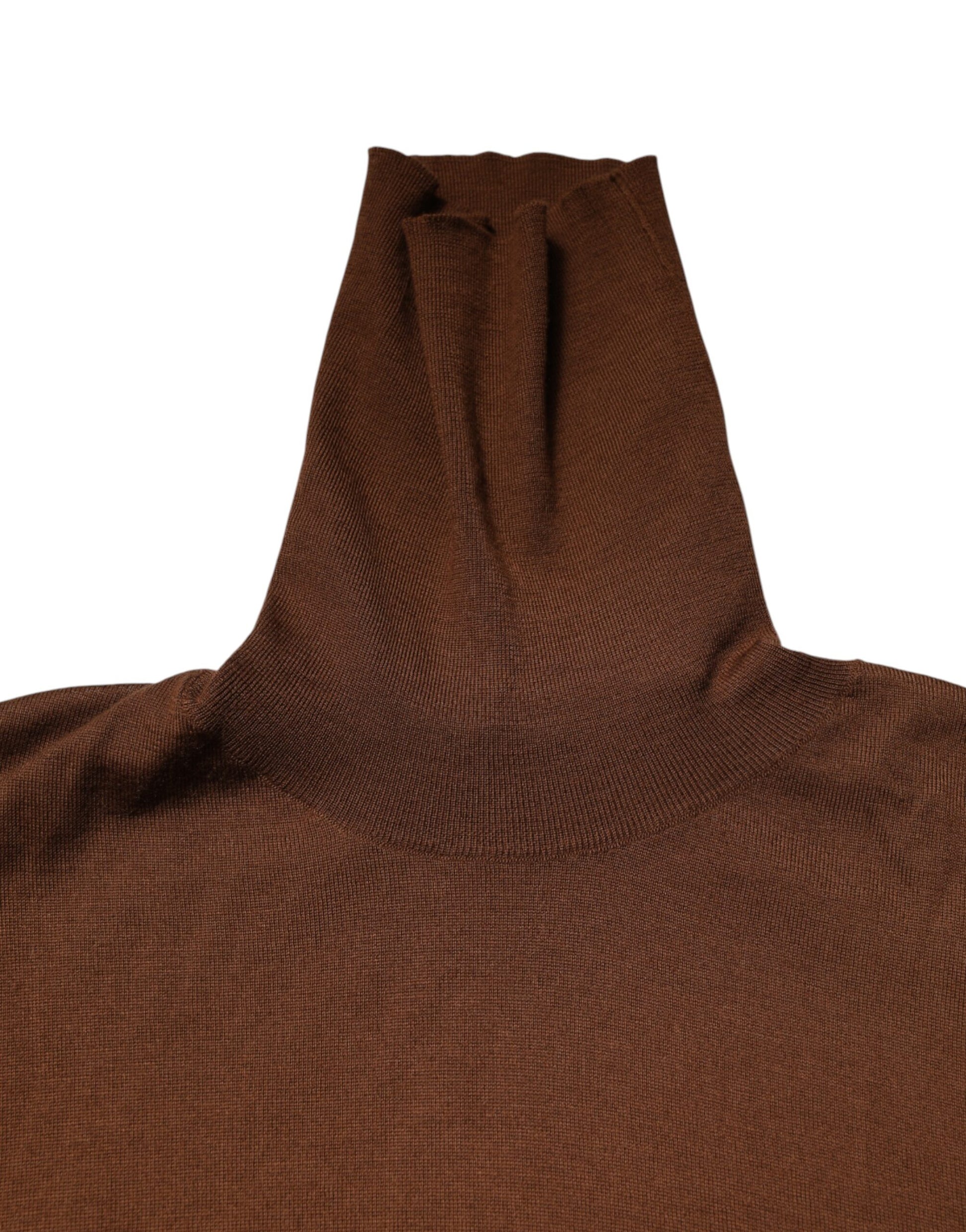Pull Dolce & Gabbana en cachemire marron à col roulé