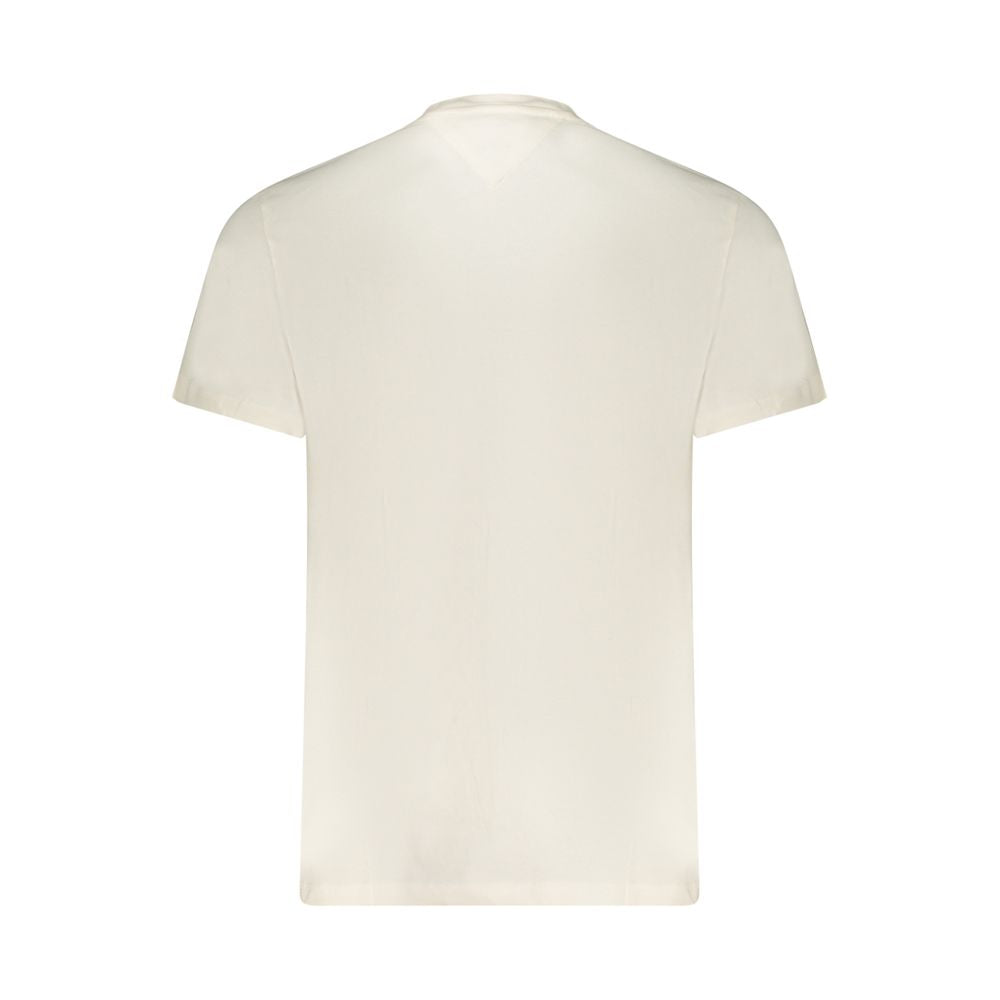 T-shirt Tommy Hilfiger Bianco en coton pour homme