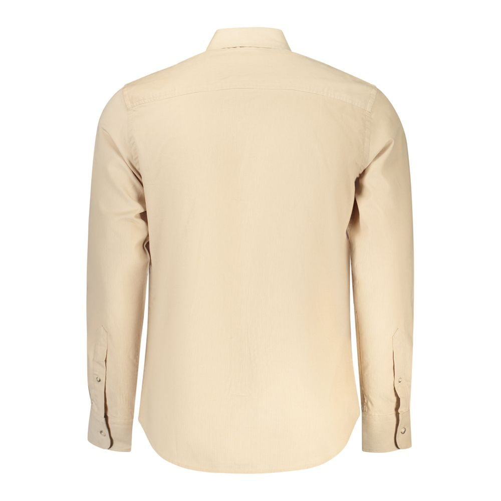 Chemise homme en coton beige North Sails