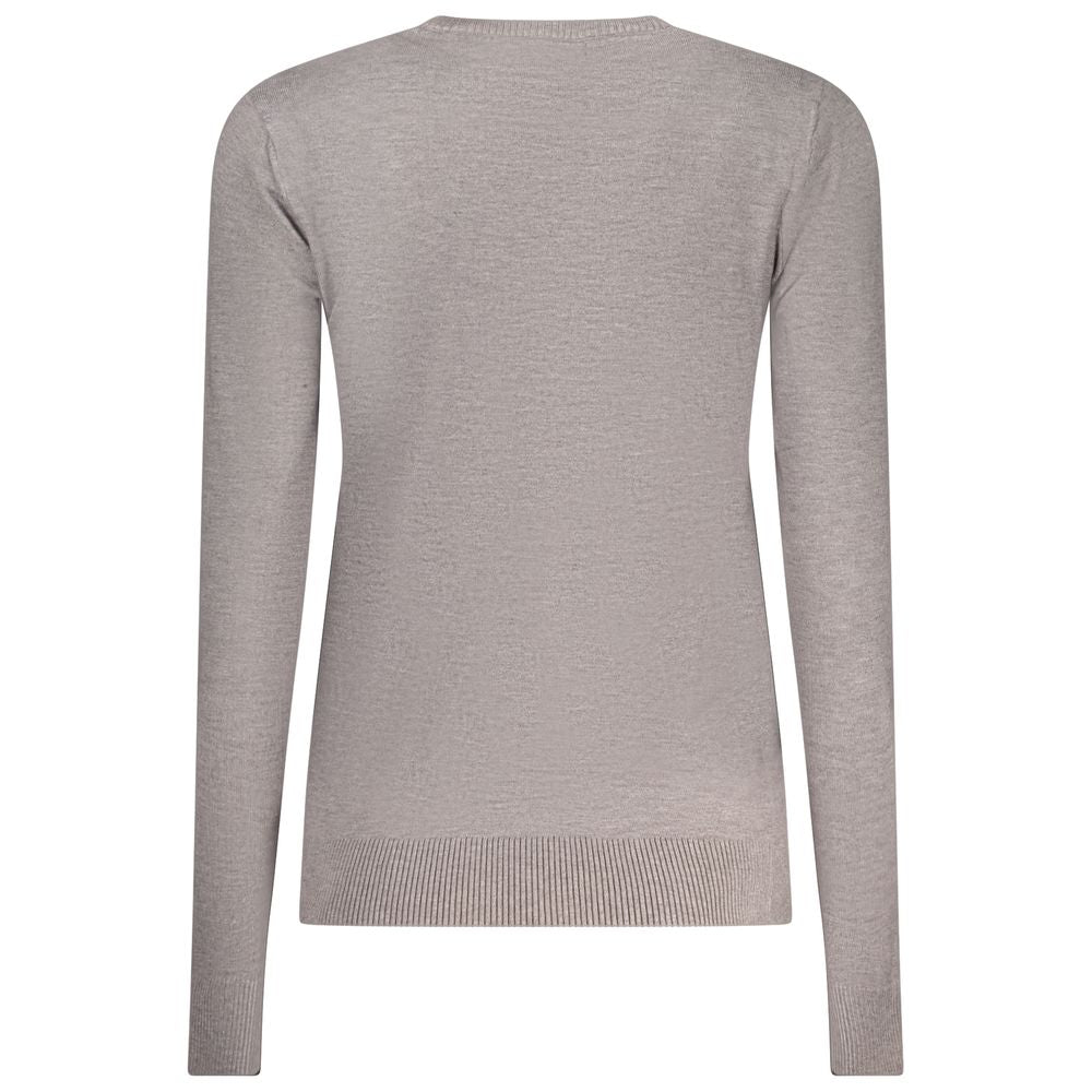 T-shirt femme Grigio Viscosa Norway 1963