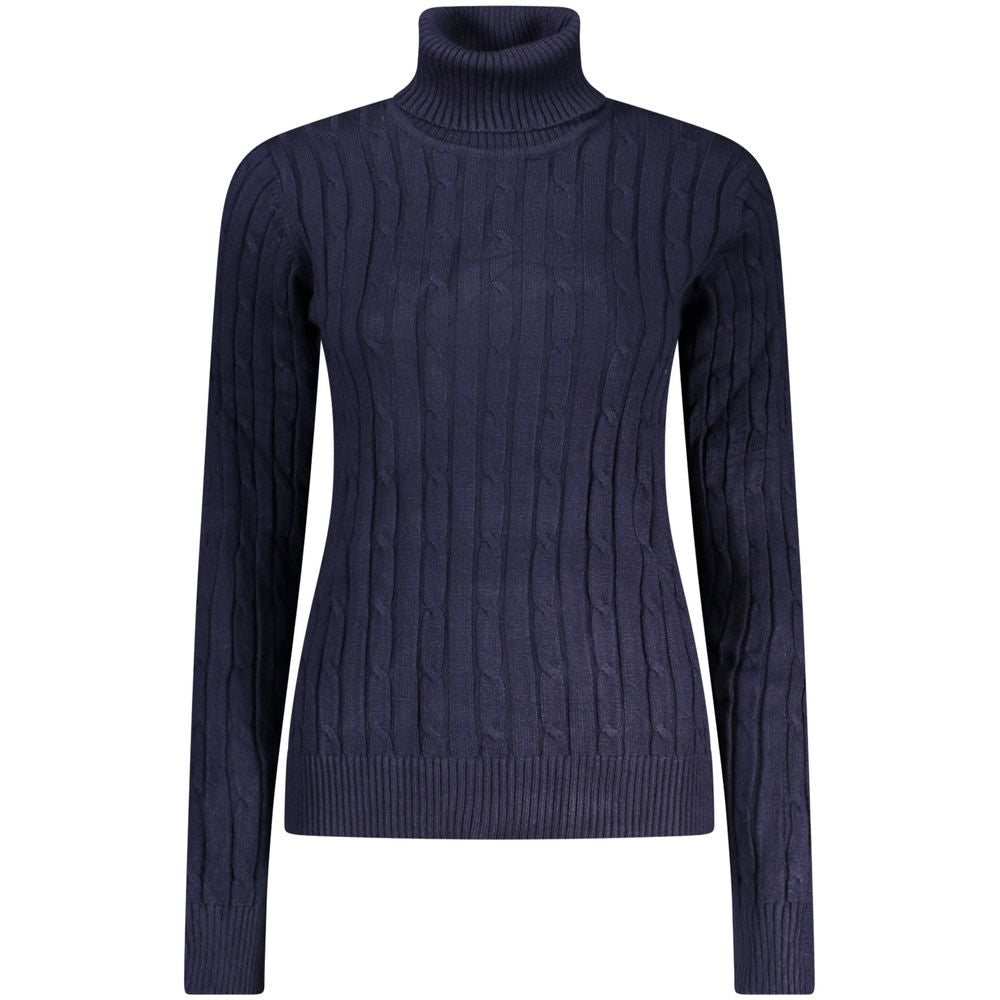Norvège 1963 Bleu Viscose Femme Tricot